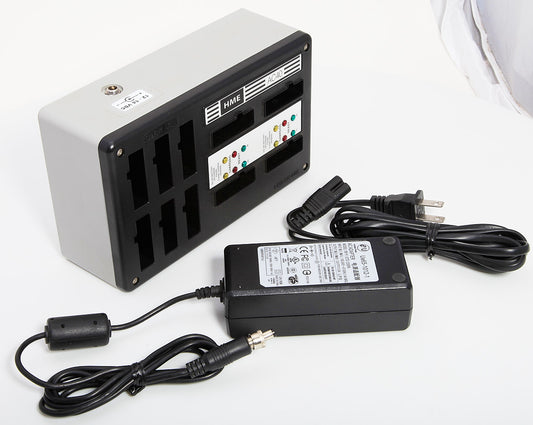 Used Clear-Com HME AC40A DC Battery Charger For BAT41 Wireless Intercom Batteries AC40
