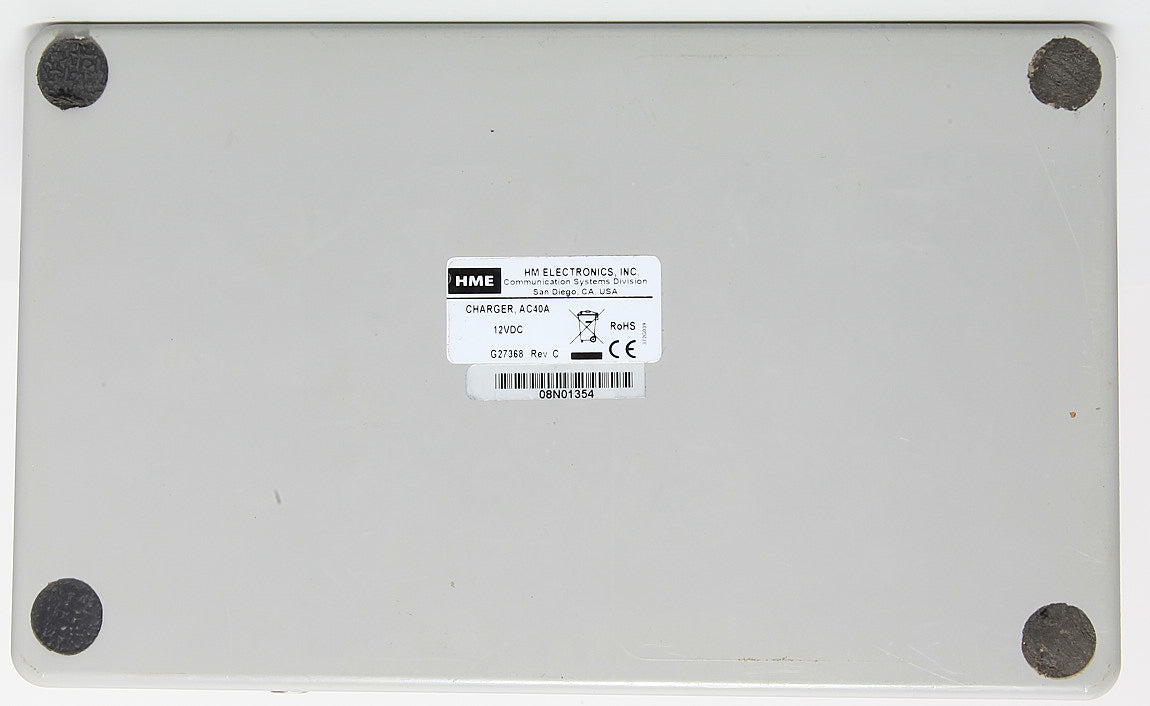 Used Clear-Com HME AC40A DC Battery Charger For BAT41 Wireless Intercom Batteries AC40