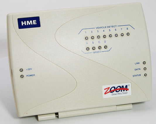 HME ZOOM Drive Thru Timer and Vehicle Detector TSP40 A.2.00 G27683-1AA