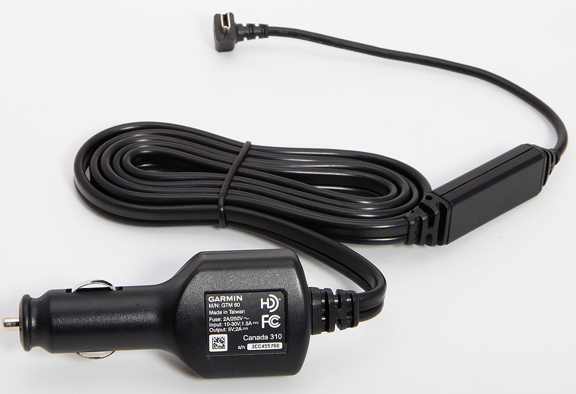 GARMIN GTM 60 HD High Definition Traffic Condition Receiver Cable + Lifetime Subscription. Get Live Digitally Accurate Update of Traffic, Road Blocks, Accidents etc.