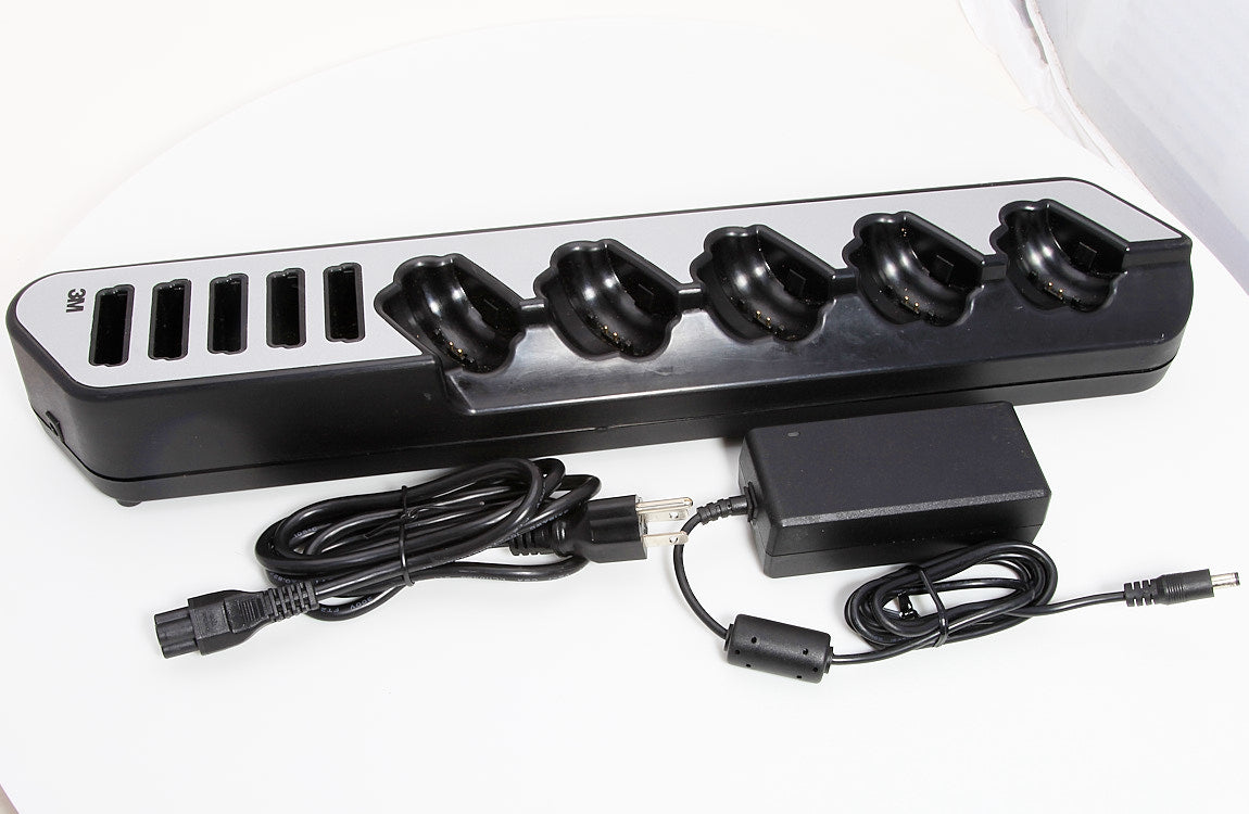 USED 3M G5 Wireless Drive Thru Five Slot Battery Charger +5 Headset Charging Bay G5F1