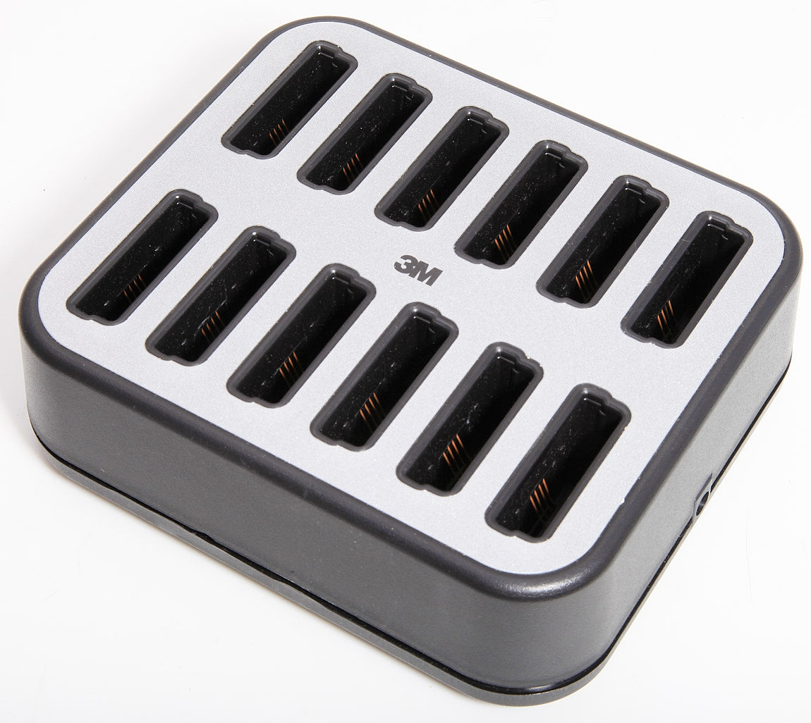 Genuine 3M PAR 12 Slot Battery Charger for G5 Drive Thru Wireless Intercom Headsets OEM Model Number G5E1