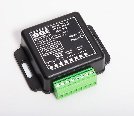 BGI-VD100 Drive Thru Vehicle Detector Loop Controller For HME Ion Base 6100 & EOS HD 6200