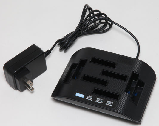 USED AC50 AC-50 4-Slot Battery Charger For HME HS6100 Drive Thru BAT50 Batteries