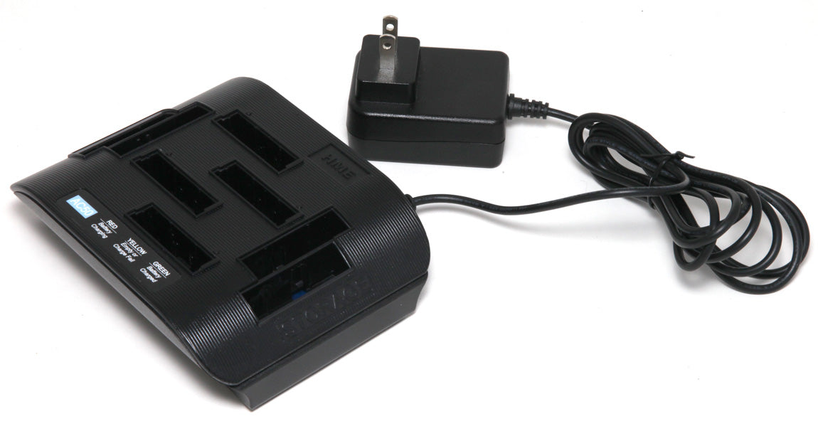 USED AC50 AC-50 4-Slot Battery Charger For HME HS6100 Drive Thru BAT50 Batteries