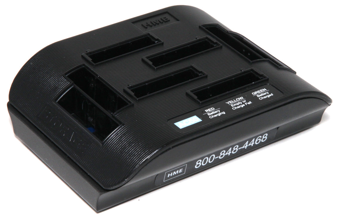 USED AC50 AC-50 4-Slot Battery Charger For HME HS6100 Drive Thru BAT50 Batteries