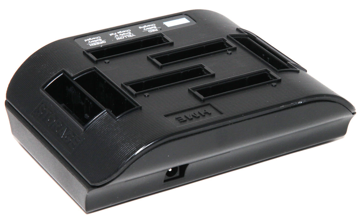 USED AC50 AC-50 4-Slot Battery Charger For HME HS6100 Drive Thru BAT50 Batteries