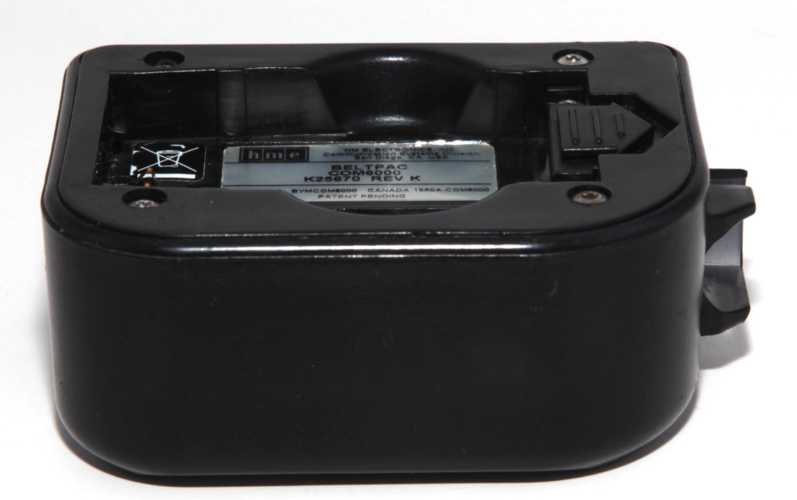 HME COM6000 BLUE Belt Pack Intercom For ion IQ 6100 & 6000 Wireless Drive Thru Communication System